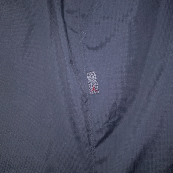 Men's JORDAN (Grey Windbreaker) Pants, 34W - Picture 6 of 15